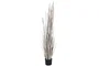 DKD Home Decor Planta PVC Junco Gris Claro 45x45x150 cm