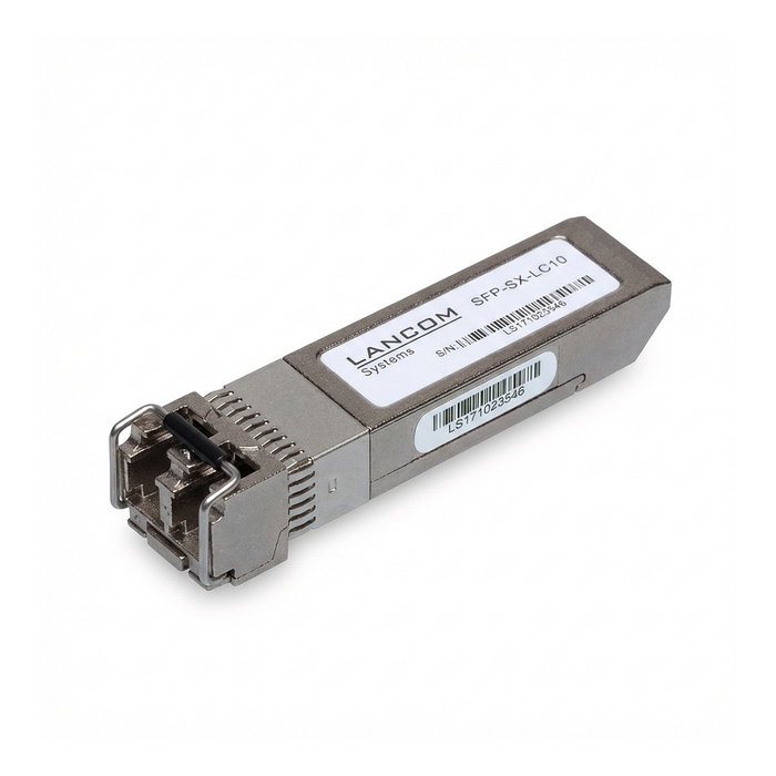 LANCOM SFP SX LC Transceiver, 1G, 550m, LC Duplex (UF-SFP-SX-LC1-LC10) LANCOM SFP SX LC Transceiver, 1G, 550m, LC Duplex (UF-SFP-SX-LC1-LC10)