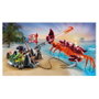PLAYMOBIL Batalla con el Cangrejo Gigante 71532 Piratas