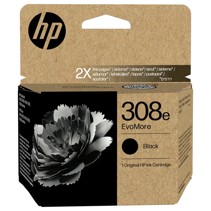 HP Cartucho 308e EvoMore Negro 320p