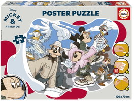 EDUCA BORRAS Mickey & Friends Puzzle Poster de 250 piezas