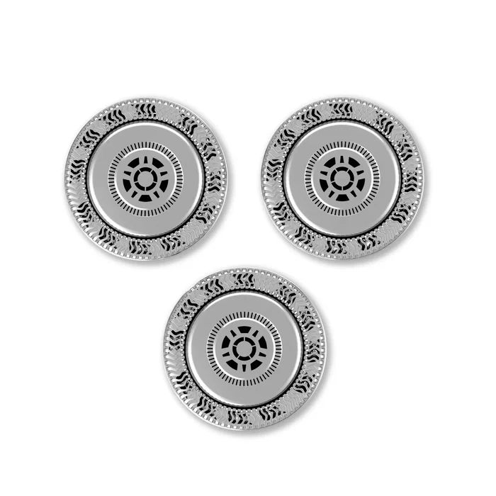 Philips Cabezales de Repuesto SH71/50, Pack de 3, Plata