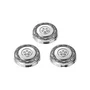 Philips Cabezales de Repuesto SH71/50, Pack de 3, Plata