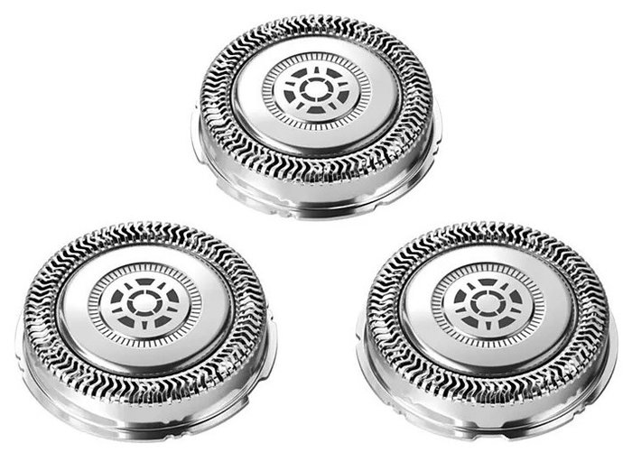 Philips Cabezales de Repuesto SH71/50 para Series 5000, 6000 y 7000, Pack de 3, Plata Philips Cabezales de Repuesto SH71/50 para Series 5000, 6000 y 7000, Pack de 3, Plata