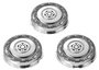 Philips Cabezales de Repuesto SH71/50 para Series 5000, 6000 y 7000, Pack de 3, Plata