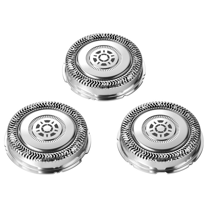 Philips Cabezales de Repuesto SH71/50 para Series 5000, 6000 y 7000, Pack de 3, Plata Philips Cabezales de Repuesto SH71/50 para Series 5000, 6000 y 7000, Pack de 3, Plata