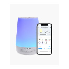 Momcozy Máquina de Ruido Blanco con Lámpara de Mesa Inteligente y Control por App
