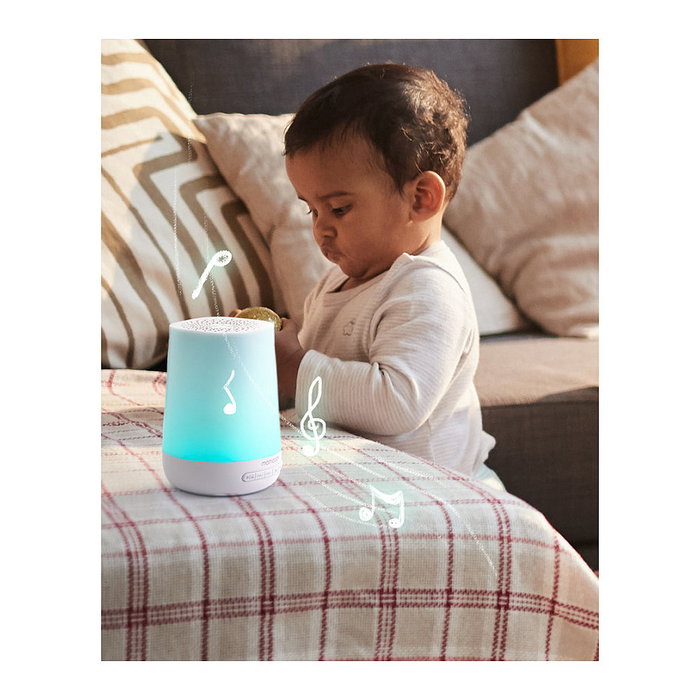 Momcozy Máquina de Ruido Blanco con Lámpara de Mesa Inteligente y Control por App