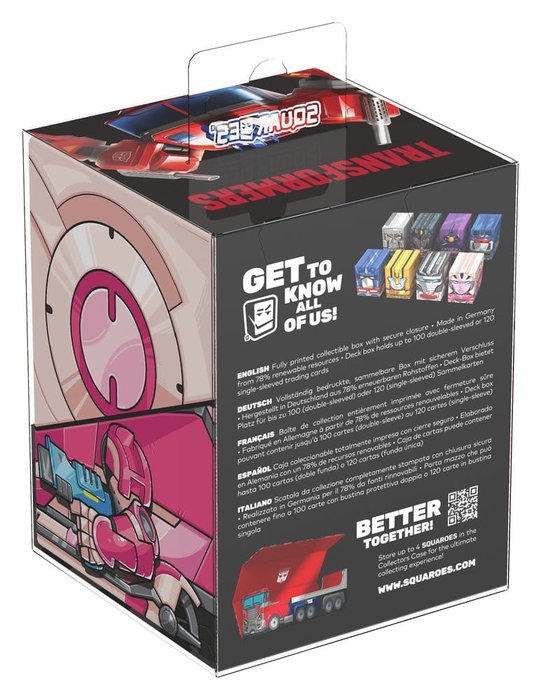 Squaroes Transformers TR004 - Arcee Squaroes Transformers TR004 - Arcee