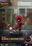 Deadpool 3 Pack de 6 Figuras Deadpool & Wolverine Series Mini Egg Attack Set 8 cm