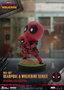Deadpool 3 Pack de 6 Figuras Deadpool & Wolverine Series Mini Egg Attack Set 8 cm