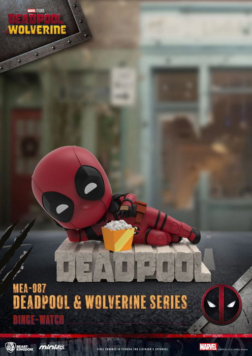 Deadpool 3 Pack de 6 Figuras Deadpool & Wolverine Series Mini Egg Attack Set 8 cm Deadpool 3 Pack de 6 Figuras Deadpool & Wolverine Series Mini Egg Attack Set 8 cm