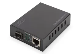 Digitus DN-82140 Convertidor de medios Gigabit PoE RJ45/SFP