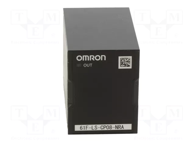 OMRON 61F-LS-CP08-NRA Relé de monitorización de nivel para líquido conductivo OMRON 61F-LS-CP08-NRA Relé de monitorización de nivel para líquido conductivo