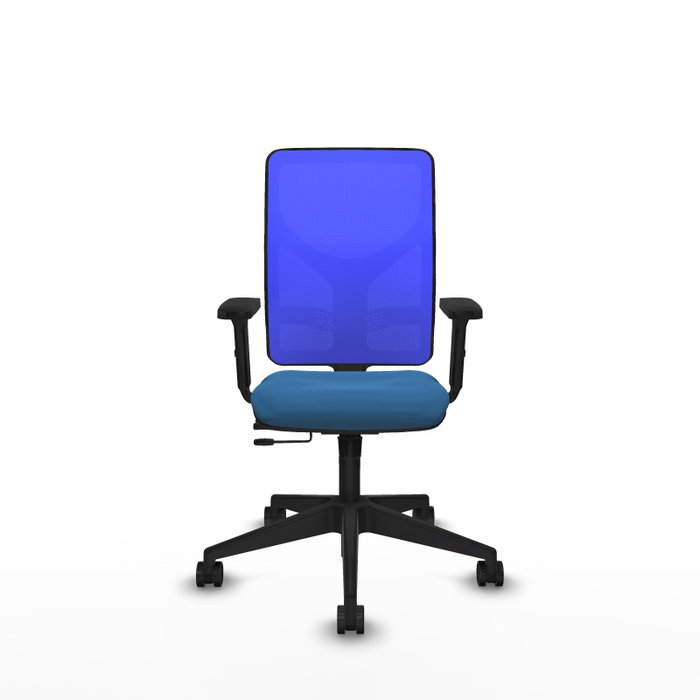 PIQUERAS Y CRESPO Silla de oficina Motilla con mecanismo Sincro/Traslack, Azul PIQUERAS Y CRESPO Silla de oficina Motilla con mecanismo Sincro/Traslack, Azul