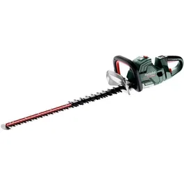 Metabo HS 18 LTX BL 75 Cortasetos a Batería con Motor sin Escobillas y Mango Giratorio, Protección de Cuchilla