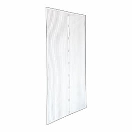 Irs Mosquitera con marco magnético blanca 120 x 160 cm (2 piezas de 60 x 160 cm)