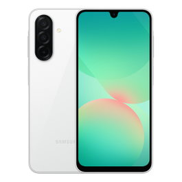 Samsung Galaxy A26 5G A266B Smartphone 6/128GB Blanco, Pantalla Super AMOLED 6.7" 120Hz, Cámara 50MP, Android 15, Batería 5000mAh, Resistencia IP67