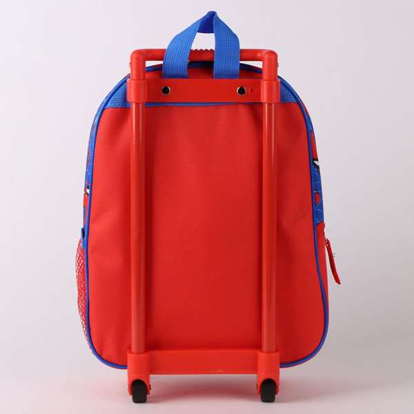 Cerdá Mochila Infantil Trolley 3D Spiderman - 25.0 x 30.0 x 12.0 cm - Azul - Edad mínima 3 años
