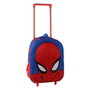 Cerdá Mochila Infantil Trolley 3D Spiderman Marvel Azul