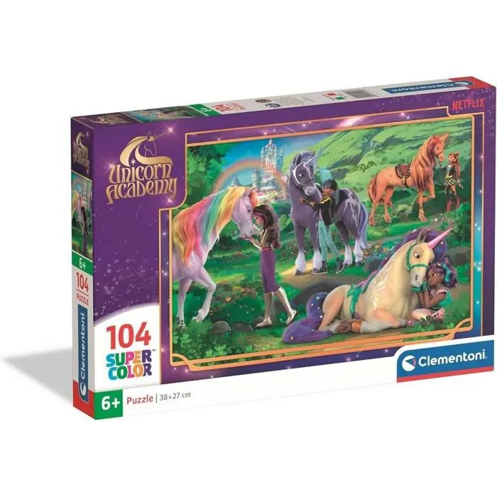 Rompecabezas de 104 piezas - Academia Unicornio AACBF26163 Rompecabezas de 104 piezas - Academia Unicornio AACBF26163