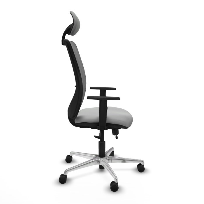 PIQUERAS Y CRESPO Silla de oficina Zulema con mecanismo Sincro/Traslack en Gris