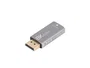 Lanberg AD-DP-HD-03 Adaptador DisplayPort Macho a HDMI Hembra 8K Plata