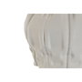 DKD Home Decor Jarrón de Gres Blanco con Acabado 3D