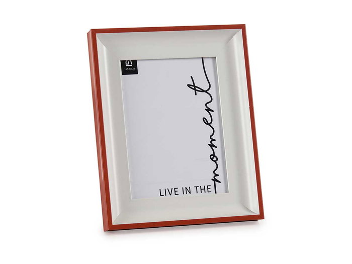 Giftdecor Portafotos 15x20 cm Blanco y Rojo (Set de 24)
