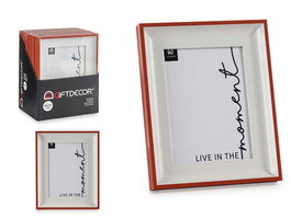 Giftdecor Portafotos 15x20 cm Blanco y Rojo (Set de 24)