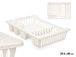 Kinvara Escurreplatos Pequeño Blanco 40 x 8 x 29.5 cm (Set de 24)