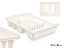 Kinvara Escurreplatos Pequeño Blanco 40 x 8 x 29.5 cm (Set de 24)
