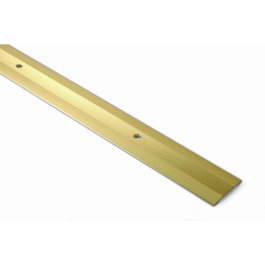 BRINOX Burlete Tapajunta Tornillo Moqueta Recto 4x100 cm Alu-Oro