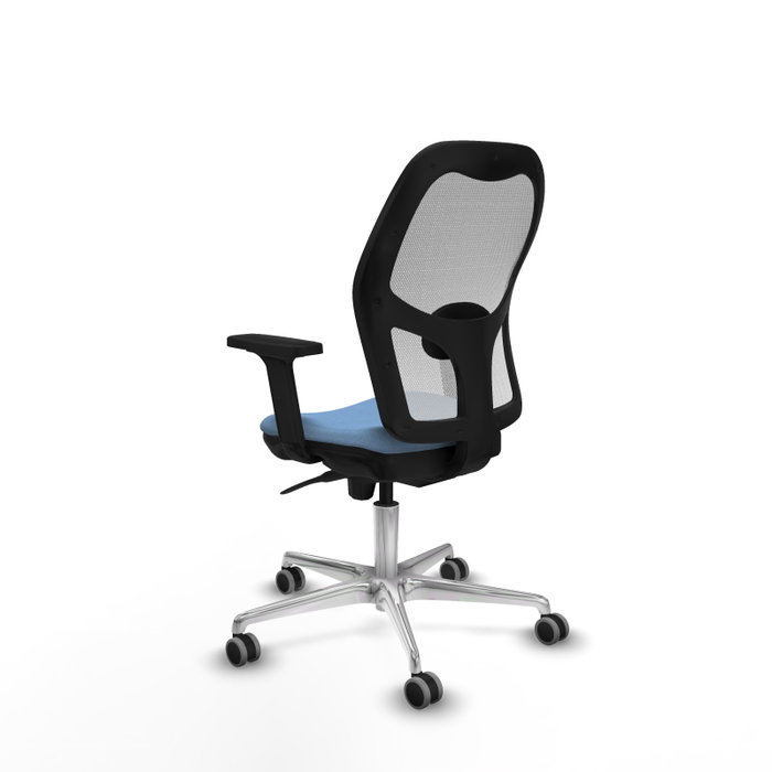 PIQUERAS Y CRESPO Silla de oficina Jorquera Azul cielo y Blanco