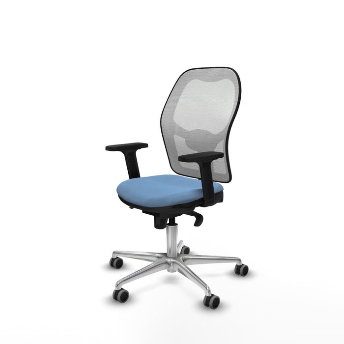 PIQUERAS Y CRESPO Silla de oficina Jorquera Azul cielo y Blanco