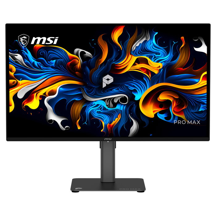 MSI Pro MAX 271UPX12G Monitor Gaming 26,5 4K UHD QD-OLED 120 Hz MSI Pro MAX 271UPX12G Monitor Gaming 26,5 4K UHD QD-OLED 120 Hz