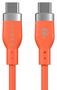 Targus HyperJuice Flex Cable USB-C a USB-C de 1,5 m, 60 W, Naranja