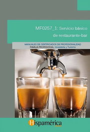HISPAMERICA BOOKS, Servicio básico de restaurante-bar - HISPAMERICA BOOKS