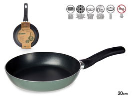 Kinvara Sarten Aluminio Verde 20 cm Antiadherente Inducción Libre PFOA (Set de 6)