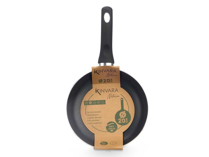 Kinvara Sarten Aluminio Verde 20 cm Antiadherente Inducción Libre PFOA (Set de 6)