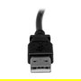 StarTech Cable USB 2.0 A a B en Angulo Izquierdo 1m M/M - Alta Velocidad de Datos