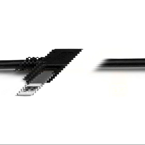 StarTech Cable USB 2.0 A a B en Angulo Izquierdo 1m M/M - Alta Velocidad de Datos StarTech Cable USB 2.0 A a B en Angulo Izquierdo 1m M/M - Alta Velocidad de Datos