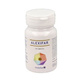 HELIOSAR Alexifar 60 Cápsulas - Complemento Mineral para Sistema Inmunitario y Metabolismo