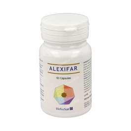 HELIOSAR Alexifar 60Cap. - Complemento Alimenticio con Cobre, Cromo, Zinc y Magnesio para Sistema Inmunitario y Metabolismo