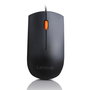 Lenovo Ratón USB, 1600 DPI, Conexión Plug-and-Play, Diseño Ergonómico, Óptico