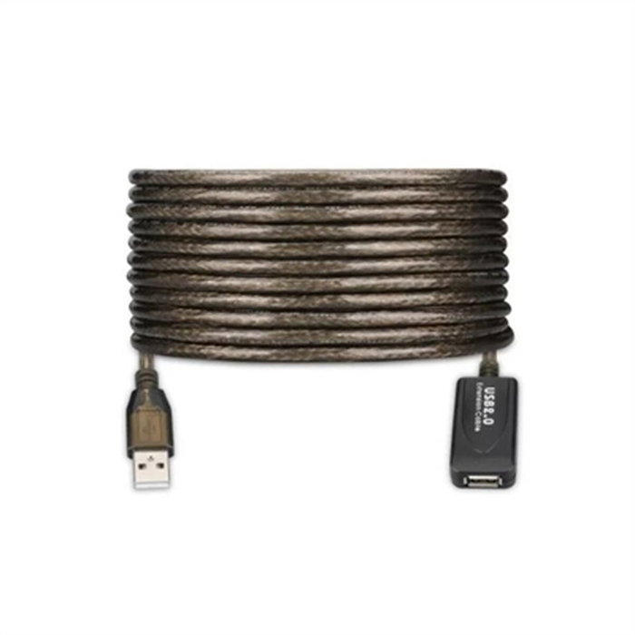Ewent EW1021 Cable USB 2.0 de 10 m Negro