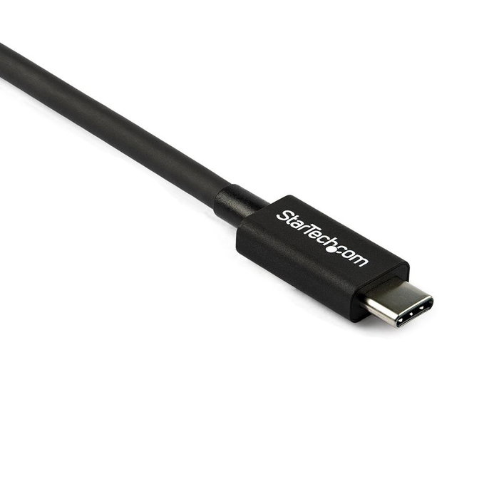 StarTech.com Cable Thunderbolt 3 a Thunderbolt 3 de 0,8 m, 40 Gbps, Negro