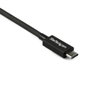 StarTech.com Cable Thunderbolt 3 a Thunderbolt 3 de 0,8 m, 40 Gbps, Negro