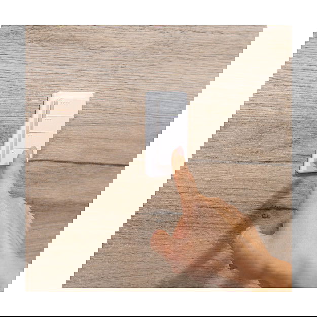 Shelly BLU RC Button 4 Botón Inteligente Inalámbrico Bluetooth Blanco