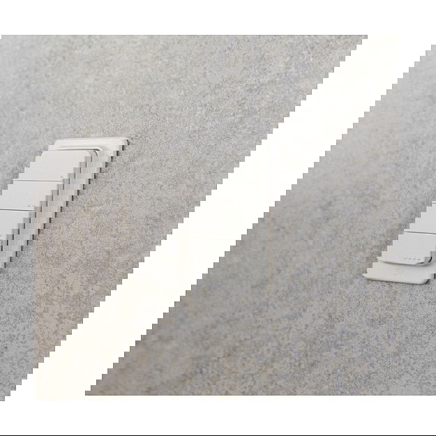 Shelly BLU RC Button 4 Botón Inteligente Inalámbrico Bluetooth Blanco